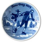 Porsgrund Father's Day Plate 1975