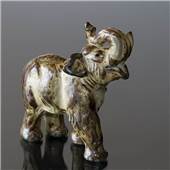 Elefant Steingut Figur Royal Copenhagen Knud Kyhn