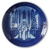 Sven Vestergaard - Lucia parade 1991, Royal Copenhagen Christmas plate