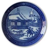 Sven Vestergaard -Hans Christian Andersen's house 2005, Royal Copenhagen Christmas plate
