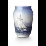 Vase with seascape, Royal Copenhagen No. 2842-3604 or 809