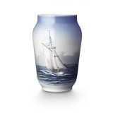 Vase with seascape, Royal Copenhagen No. 2842-3604 or 809