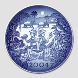 2004 Royal Copenhagen Millennium plate, Children on Safari