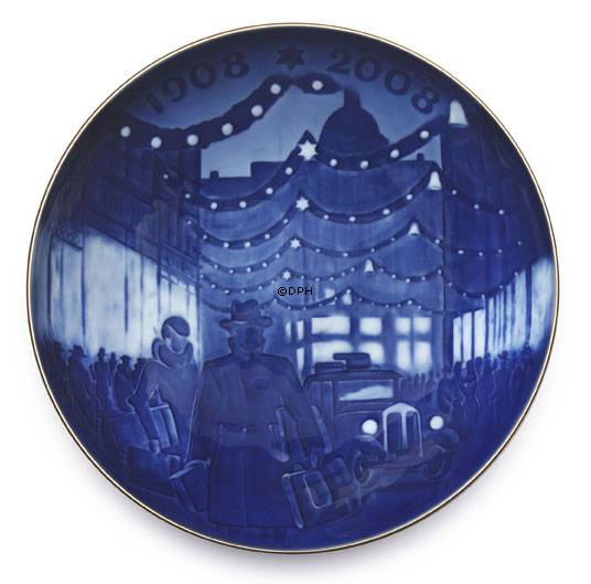 2004 Royal Copenhagen Centennial Platte, Jul på Strøget