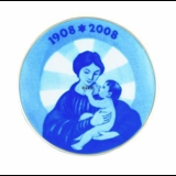 2008 Centennial plate, Royal Copenhagen, Madonna and child