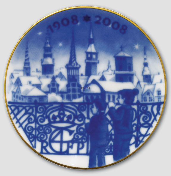 2007 Royal Copenhagen centennial plaquette