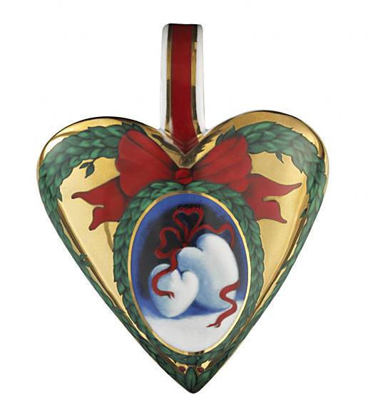 Royal Copenhagen Årshjerte 2006, Hjerter af sne