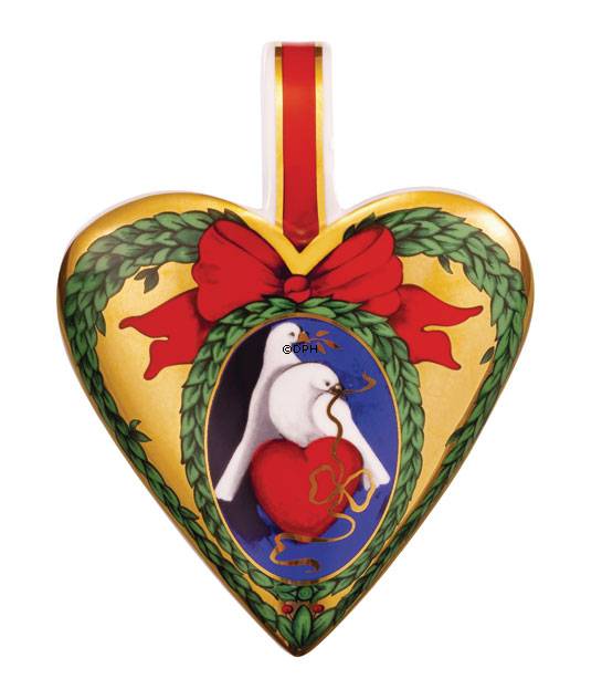 Royal Copenhagen Årshjerte 2007, Fredsduer ved juletid