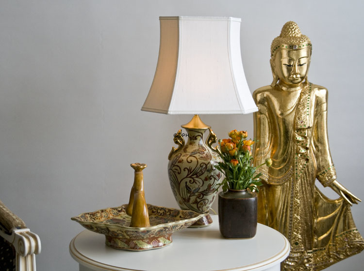 Kinesisk skål med hank