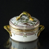 Flora Danica bowl with lid, Royal Copenhagen