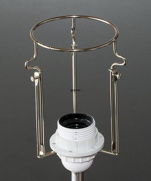 Ekstra robust skærmstativ (skærmholder) Messing m/3 ben (til fatn. med omløbsringe - ø40 mm)