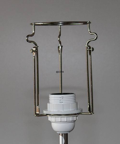 Ekstra robust skærmstativ (skærmholder) Messing m/3 ben (til fatn. med omløbsringe - ø40 mm)