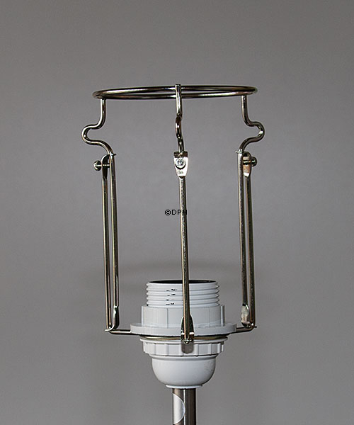 Ekstra robust skærmstativ (skærmholder) Messing m/3 ben (til fatn. med omløbsringe - ø40 mm)