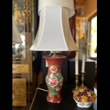 Kinesisk antik bordlampe