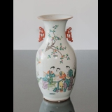 Runde chinesische halbantike Vase 40cm