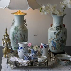 Rund kinesisk semiantik vase | Nr. 21701 | DPH Trading