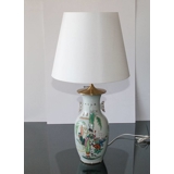 Chinese table lamps, semi antique, set of two