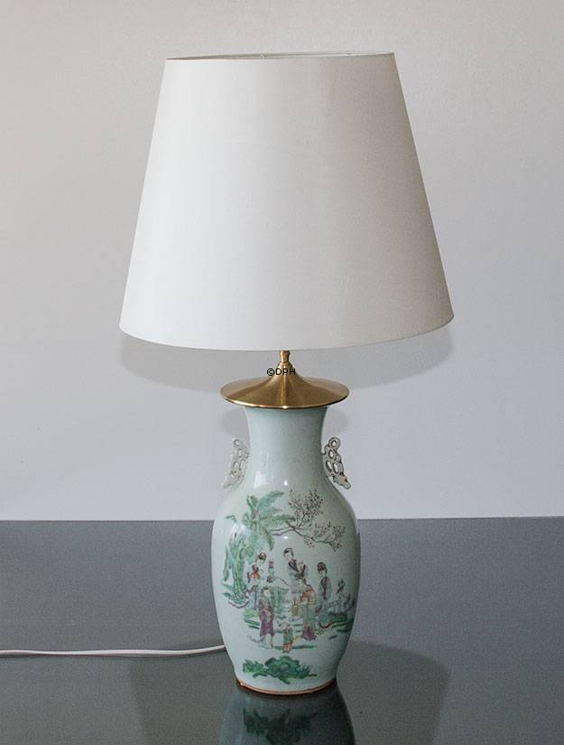 Kinesisk bordlampe, semiantik