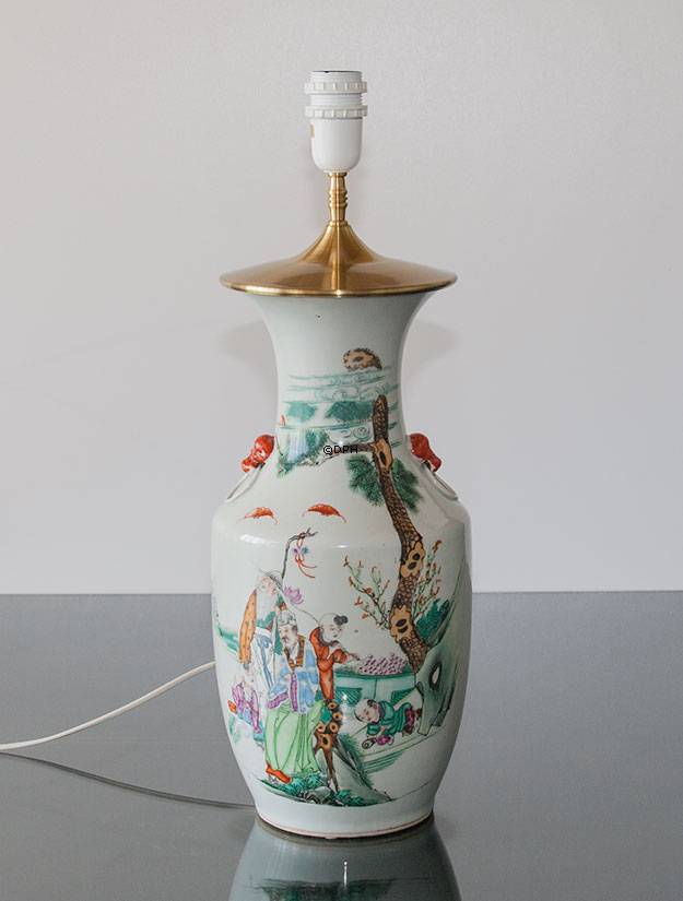 Kinesisk bordlampe, semiantik