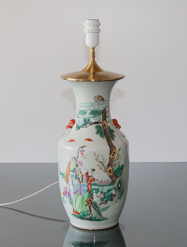 Kinesisk bordlampe, semiantik