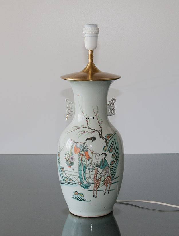 Kinesisk bordlampe, semiantik