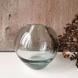 Rondo large ball vase, akva, Holmegaard glass