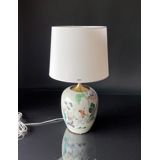 Chinese Bojan Lamp - Semi-Antique Table Lamp with New Fitting