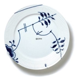 Musselmalet, MEGA flad tallerken, Royal Copenhagen