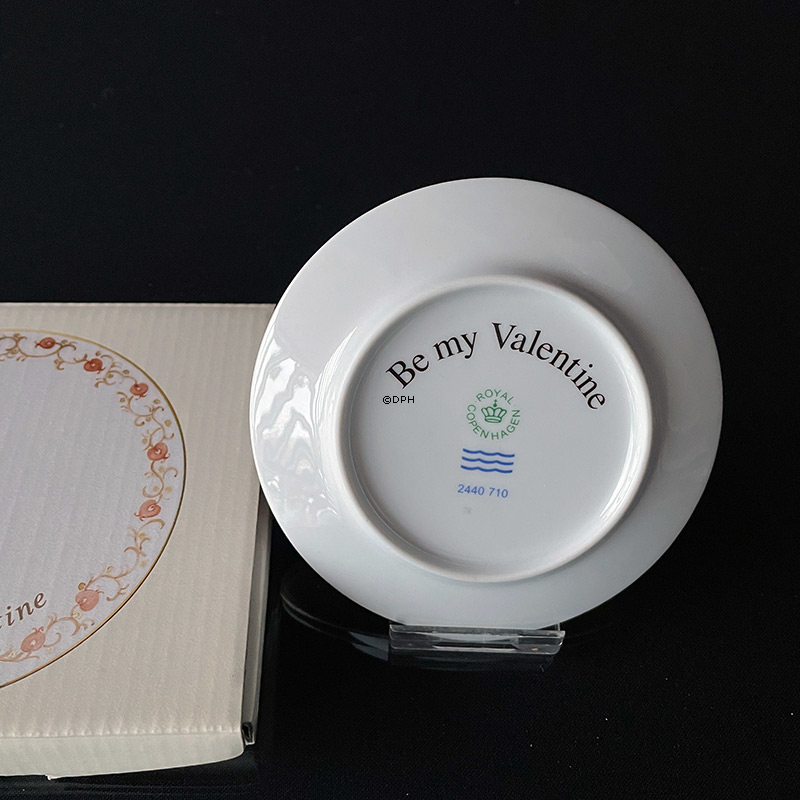 Valentine plaquette, Pige, Royal Copenhagen