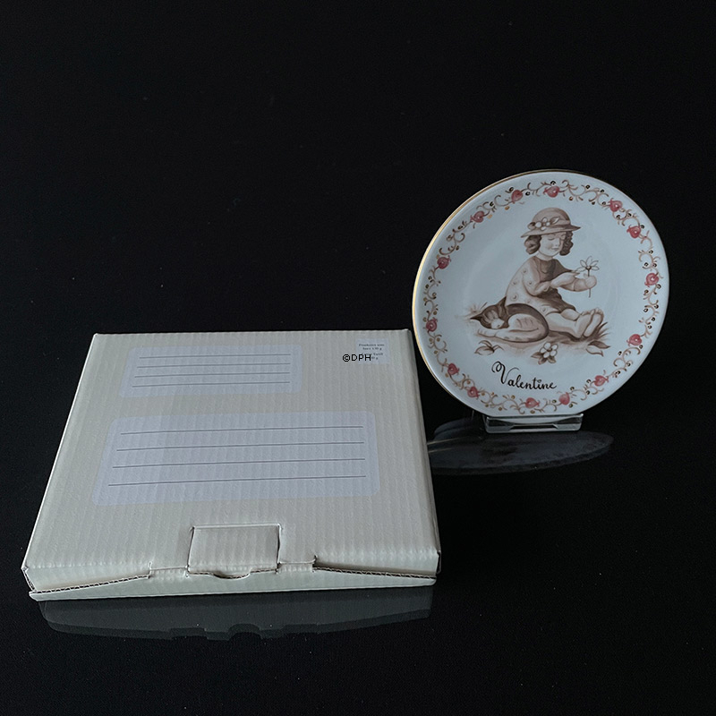 Valentine plaquette, Pige, Royal Copenhagen