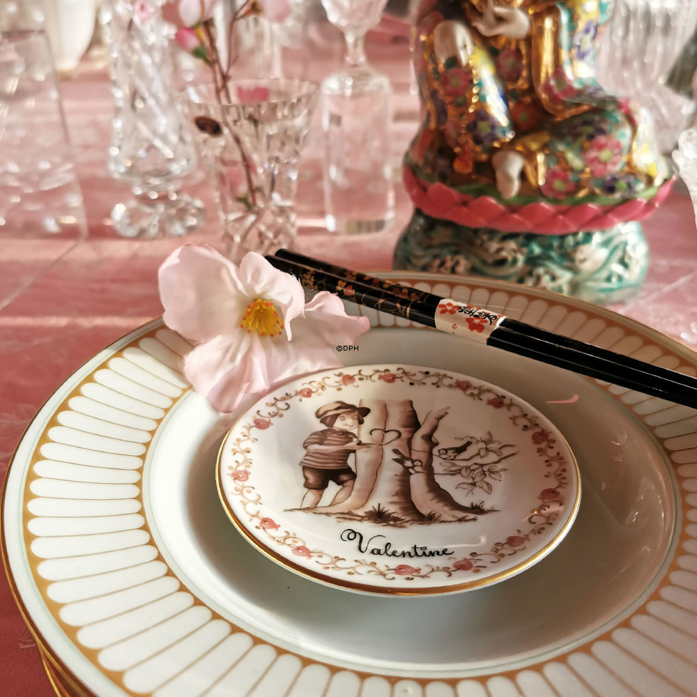 Valentine plaquette, Dreng, Royal Copenhagen