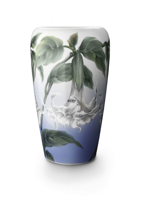 Vase med trompet blomst, Royal Copenhagen nr. 750