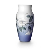 Vase mit weißer Glockenblume, Royal Copenhagen Nr. 755