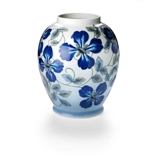 Vase with blue clematis - limited, Royal Copenhagen no. 808