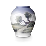 Vase mit Landschaftlimitiert 3 von 5, Royal Copenhagen Nr. 808