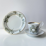 2005 Royal Copenhagen Weihnachtstasse mit Kuchenteller, Set