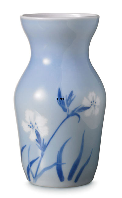 Vase med hvid nellike, Royal Copenhagen nr. 751