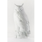 White Horned Owl, Royal Copenhagen bird figurine no. 331