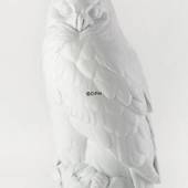Hvid hornugle, Royal Copenhagen fugle figur