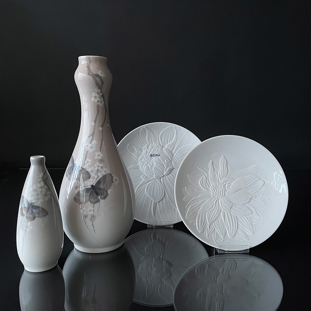 The Art of Giving Flowers, platte med relief, 'Cameo', Royal Copenhagen