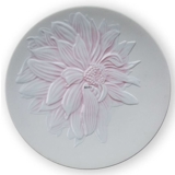 The Art of Giving Flowers, platte med pink relief, 'Pink Attraction', Royal Copenhagen