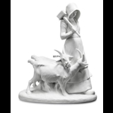 Girl with goats, Royal Copenhagen figurine no. 069