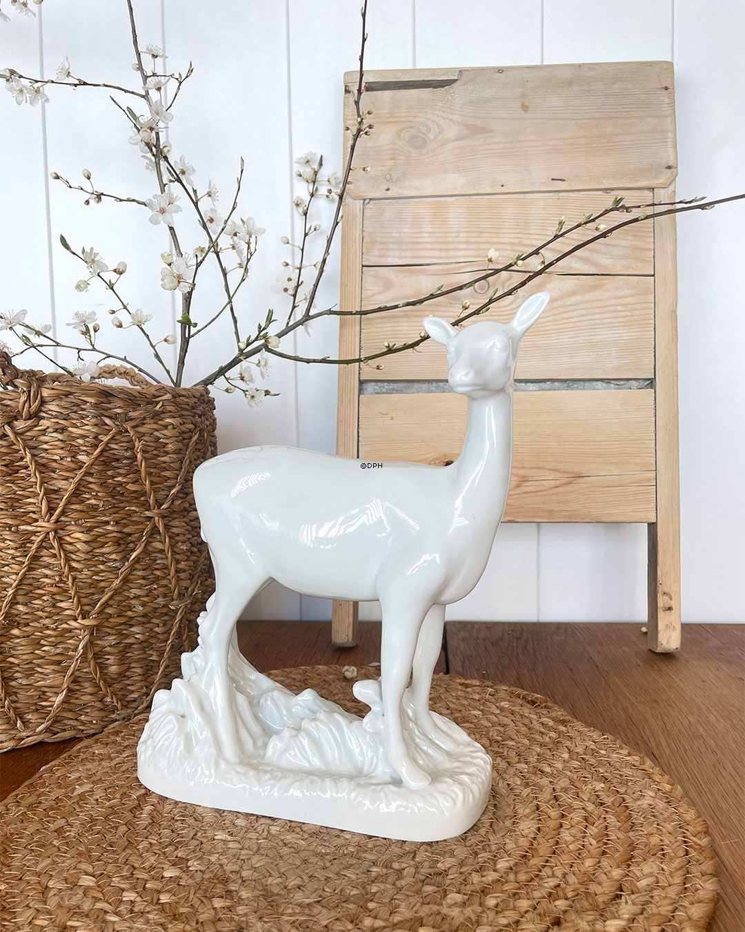 Stort dådyr, Royal Copenhagen figur nr. 650