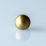 Messing kugle med gevind, mini (M6 Gevind) Diameter 12mm