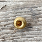 Messing kugle med gevind, mini (M6 Gevind) Diameter 12mm