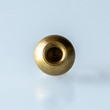 Messing kugle med gevind, lille (M6 Gevind) Diameter 14mm