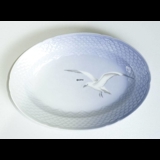 Service Seagull without gold, oval dish no. 16, 34cm