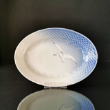 Måge uden guld, ovalt fad 28 cm nr. 17, 317 eller 375