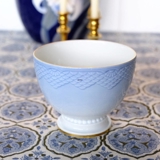 Mågestel med guld, sjælden skylleskål, Bing & Grøndahl nr. 185