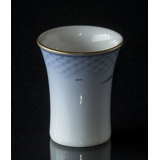 Mågestel med guld, vase 7cm, Bing & Grøndahl nr. 207 eller 672
